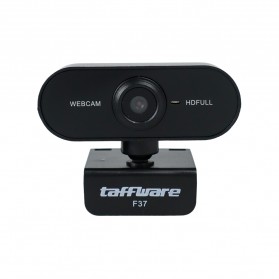 Taffware HD Webcam Desktop PC Laptop Video Conference 1080P with Microphone - F37 - Black