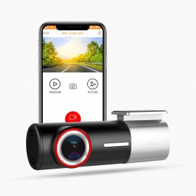 SAMEUO Kamera Mobil Dash Cam Front Camera Recorder 1080P WIFI - U700 - Black