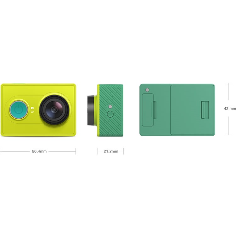 ... Xiaomi Yi Travel Edition with Monopod & Bluetooth Remote - Green - 6 ...