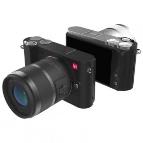Xiaomi Yi M1 Mirrorless Digital Camera 12-40mm F3.5-5.6 Lens & 42.5mm F1.8 Lens - Black - 1