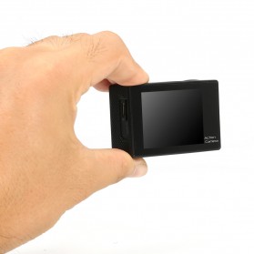 Action Camera A7 Waterproof 1080P Wide Angle Layar LCD - Black - 10