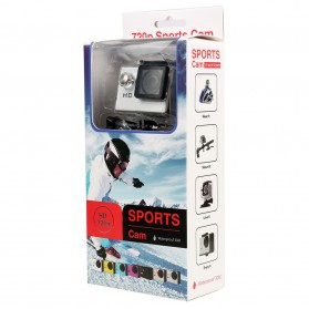 Action Camera A7 Waterproof 1080P Wide Angle Layar LCD - Black - 13