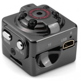 SQ8 Mini DV Camera 1080P Full HD Car DVR Aluminium - Black - 6