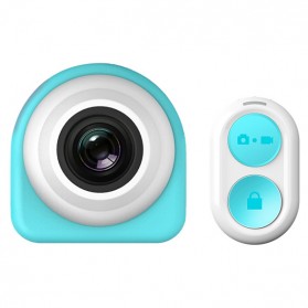 Spy Mini Camera DVR Recorder 1080P with Remote Control - Blue - 1