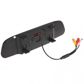 Kaca Spion Rear View Mirror Digital Video Car Recorder 480P 4.3 Inch - Black - 2