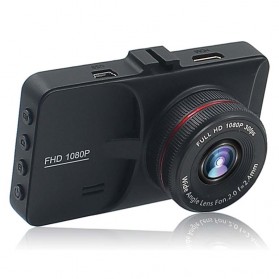 Kamera DVR Mobil Depan Belakang Wide Angle 1080P - A6 - Black - 2