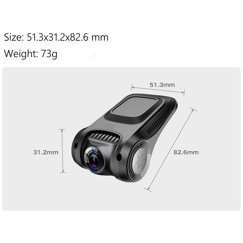 Car Dash Camera WiFi DVR Mobil Night Vision 1080P RS301 Car Dash Camera WiFi DVR Mobil Night Vision 1080P RS301