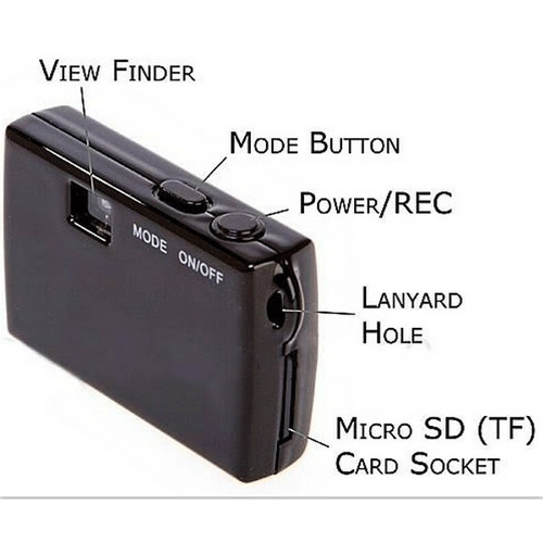 Taff 5MP HD Smallest Mini DV Digital Camera Video Recorder 
