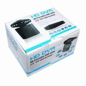 Podofo HD Car DVR Camera with TFT Screen - PD-198 - Black - 7