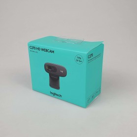 Logitech Mini Webcam HD 720P with Microphone - C270 - Black - 8