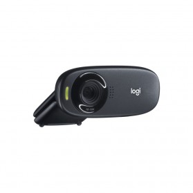 Logitech Mini Webcam HD 720P with Microphone - C310 - Black - 3