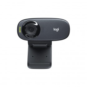 Logitech Mini Webcam HD 720P with Microphone - C310 - Black - 4