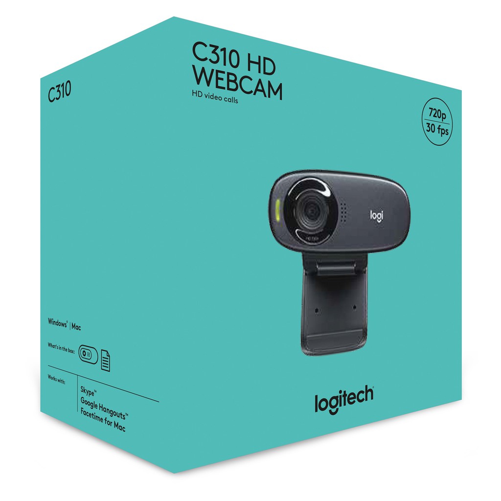 Logitech Mini Webcam HD 720P with 