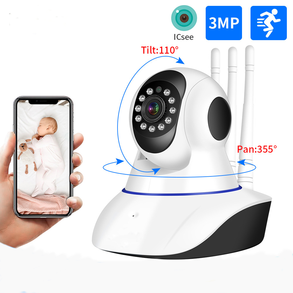 ONVIF CCTV WiFi IP Kamera Two Way Audio 
