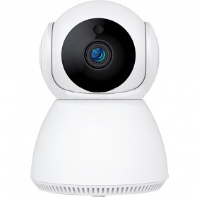 V380 Kamera CCTV WiFi PTZ Smart Camera 2K - Snowman-Q8 - White