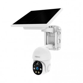 Xiaovv Kamera CCTV Solar Panel WiFi PTZ Smart Camera 1080P - XVV-1120G-P6 - White