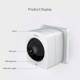 Xiaovv Mijia Smart IP Camera Panoramic 360 Degree 1080P - XVV-1120S-A1 - White - 5