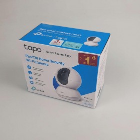 TP-LINK IP Camera CCTV 1080P Night Vision Pan Tilt - Tapo C200 - White - 5