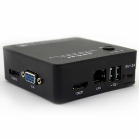 ESCAM Mini NVR K108 Super Mini NVR Recorder 8CH for IP Camera - Black - 3