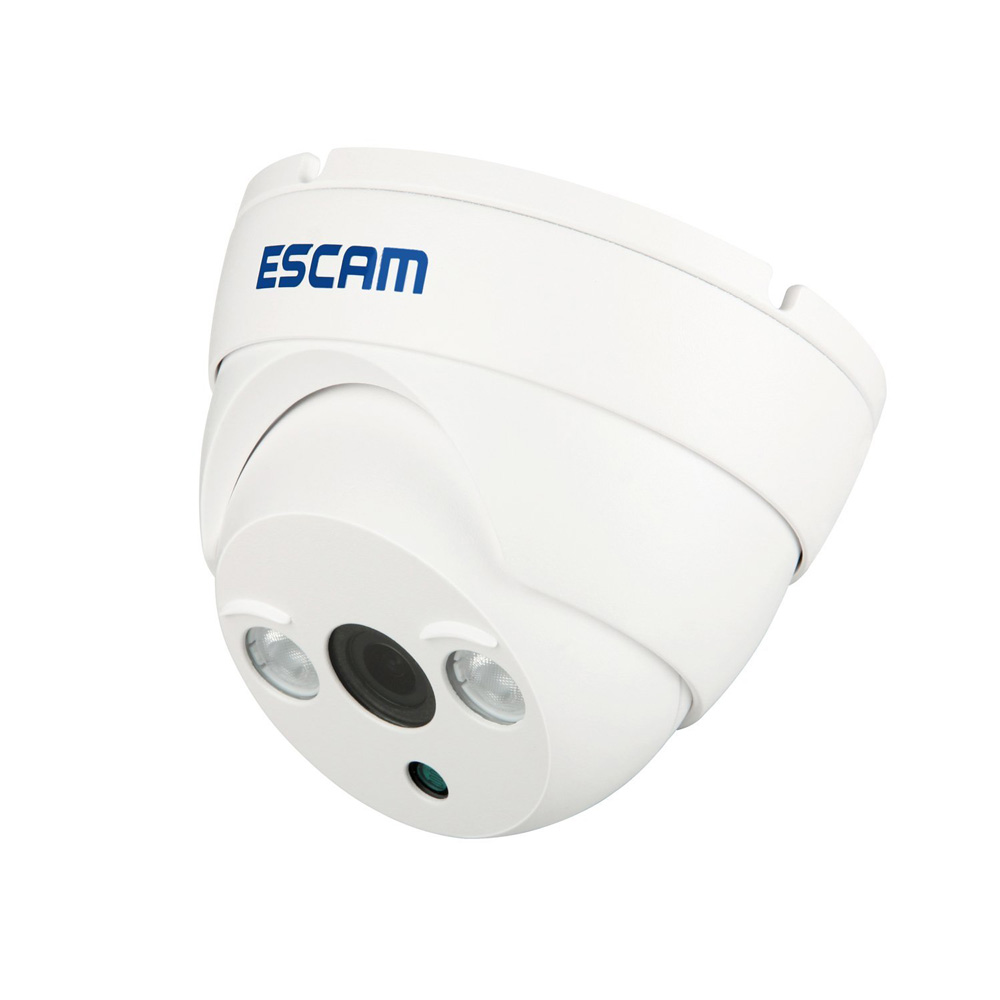 ESCAM ET QD530 Waterproof Dome IP Camera CCTV 1/4 Inch 1MP 