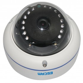 ESCAM Q645R Waterproof Dome IP Camera CCTV 1/4 Inch CMOS 720p - White - 3