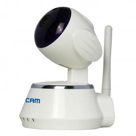 ESCAM Secure Dog QF510 Wireless IP Camera CCTV 1/4 Inch CMOS 720P - White - 3