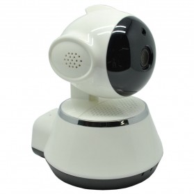 Wireless IP Camera CCTV 1/4 Inch CMOS 720P Night Vision - V380 Pro - White