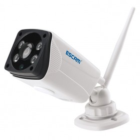 CCTV / Security Camera - ESCAM Moon QP02 WiFi IP Camera CCTV 1/4 Inch 2MP 1080P - White