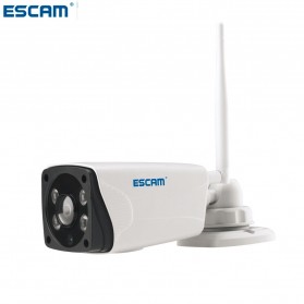 ESCAM Moon QP02 WiFi IP Camera CCTV 1/4 Inch 2MP 1080P - White - 2