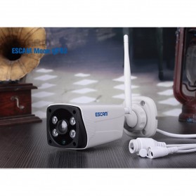 ESCAM Moon QP02 WiFi IP Camera CCTV 1/4 Inch 2MP 1080P - White - 7