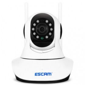 ESCAM G02 Bullet IP Camera CCTV 1/4 Inch CMOS 720P - White - 2