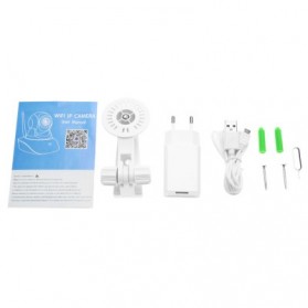 ESCAM G02 Bullet IP Camera CCTV 1/4 Inch CMOS 720P - White - 6
