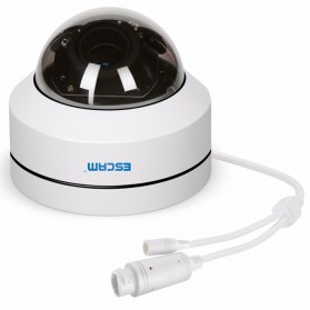 ESCAM PVR002 Dome IP Camera CCTV 1/2.7 Inch 2M CMOS 1080P - White - 2