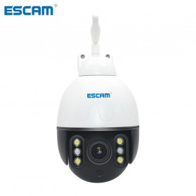 ESCAM Q2068 Speed Dome WiFi IP Camera CCTV 2MP 1080P Night Vision - White - 1