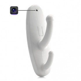 Kamera Pengintai Bentuk Gantungan Baju 720P Motion Sensor - Black - 6