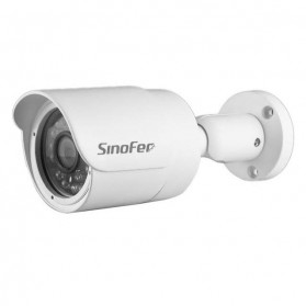 Waterproof Bullet IP Camera CCTV 960P - White - 2