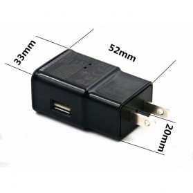 Kamera Pengintai WiFi Spy Camera Bentuk Charger Samsung 1080P - Black - 4