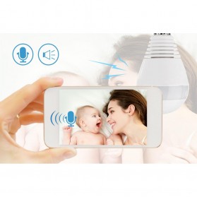 KERUI CCTV IP Camera Model Bohlam LED E27 960P 1.3MP - IPC-C3310-B1 - White - 5