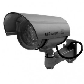 Kamera CCTV Dummy IR LED - S-DIC-0102 - Silver