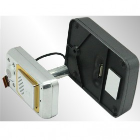 Wireless Peephole Video Door Phone 3x Monitors - JS-PVD335(1V3) - Black - 3