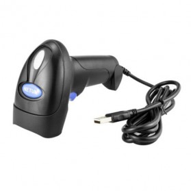 Xunlei Barcode Scanner 1D USB with Stand - NT-L5 - Black