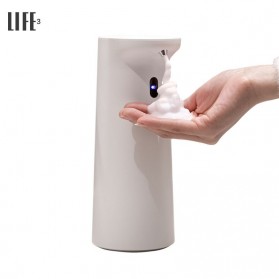 Peralatan Rumah Tangga - 3Life Dispenser Sabun Otomatis Non Contact Foam Soap Touchless Sensor 400ml - White