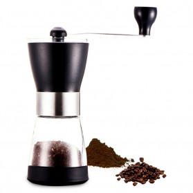 Homadise Alat Penggiling Kopi Manual Coffee Grinder - CF012 - Black