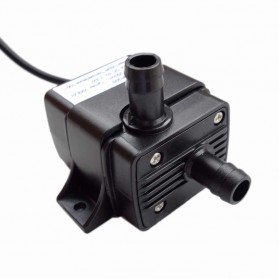Pompa Air Mini USB Brushless Water Oil Pump Submersible 5V - QR30B - Black - 6