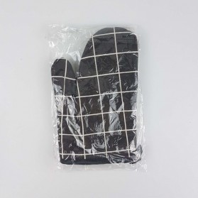 Aihogard Sarung Tangan Oven Masak Heat Resistant Gloves 1 PCS - JJ4113-01 - Black - 8
