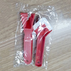Balight 2 in 1 Alat Pembersih Perapi Lem Silikon Sealant Tool Scraper - Red - 8