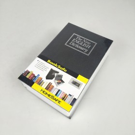 HOMESAFE Kotak Buku Kamus Dictionary Safety Box Hidden Storage Size S - DHZ002 - Black - 10
