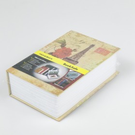 HOMESAFE Kotak Buku Novel Safety Box Hidden Storage - DHZ003 - Cream - 9