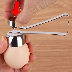 Ossayi Palu Cutter Telur Egg Scissors Hammer Topper Shell Opener - XSP350 - Silver - 4
