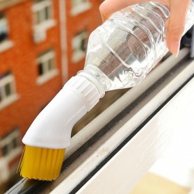 ISHOWTIENDA Kepala Sikat Pembersih Tutup Botol Minum Cleaning Brush Spray - PP006 - White